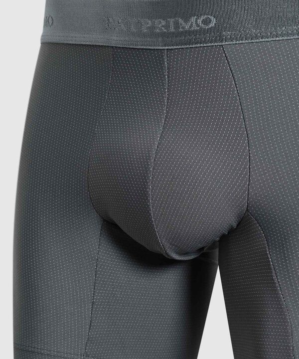 B&oacute;xer Medio Con Micropuntos Para Hombre