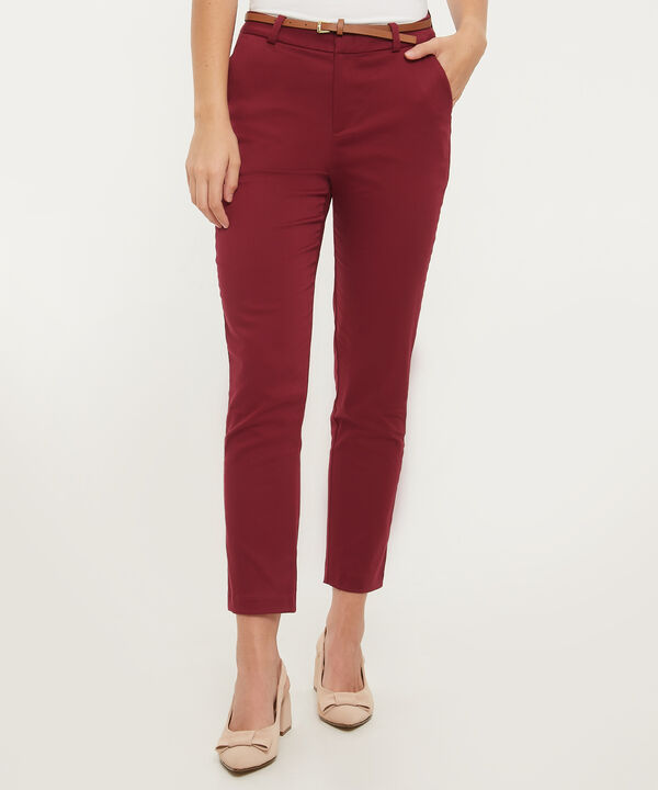 Pantalon Basico Bolsillos Diagonal image number null