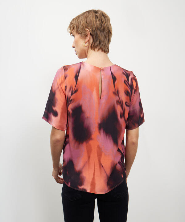 Blusa Estampada En Degrade