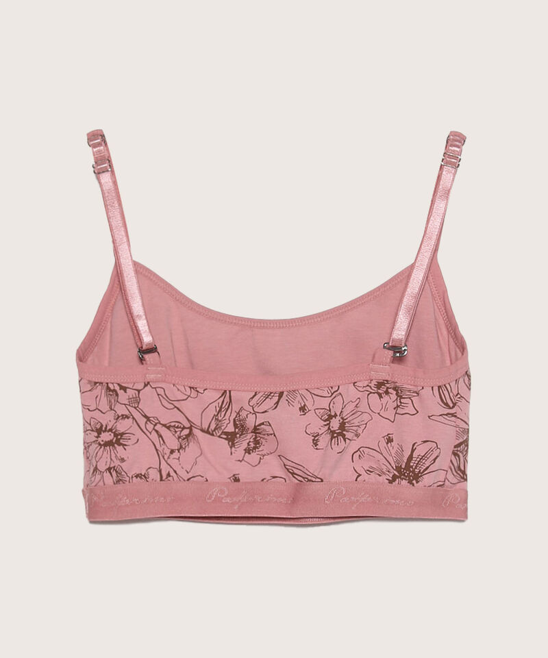 Top Básico Estampado En Algodón