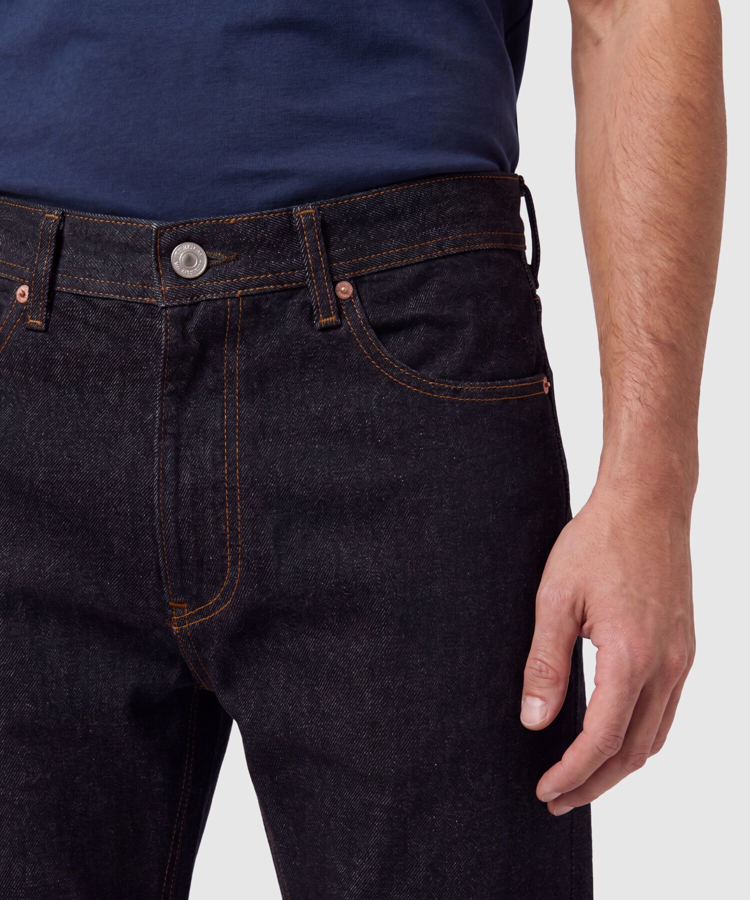 Jeans De Corte Cl&aacute;sico Para Hombre