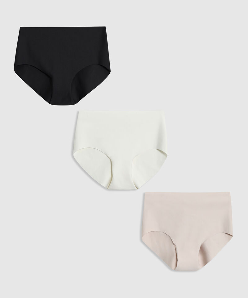 Pack X3 Panty Mujer Corte Completo