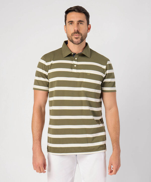 Polo A Rayas Con Bolsillo  image number null