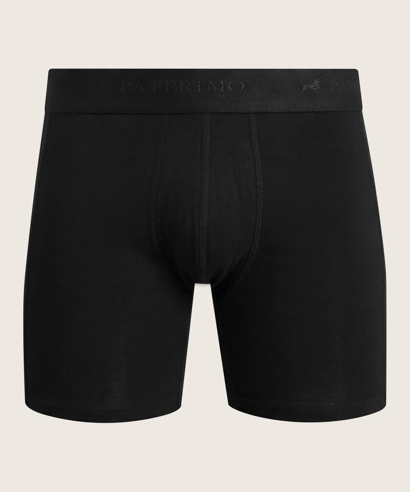 Boxer Para Hombre De Dise&ntilde;o Largo En Lycra-Algod&oacute;n