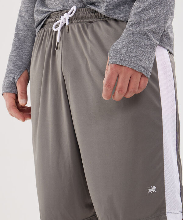 Bermudas Para Hombre De Diseño Deportivo Con Cortes En Malla En Contraste image number null