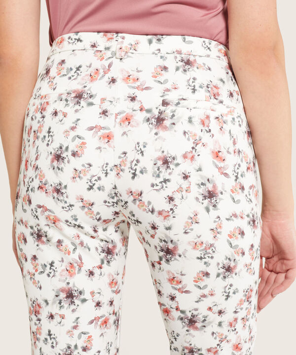 Pantalón Clásico Estampado