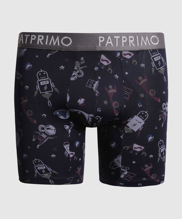 Pantaloncillo Boxer Estampado En Microfribra Junior  image number null