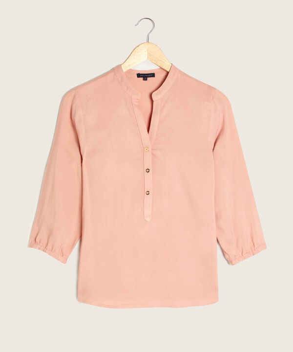 Blusa Manga 3/4 Unicolor
