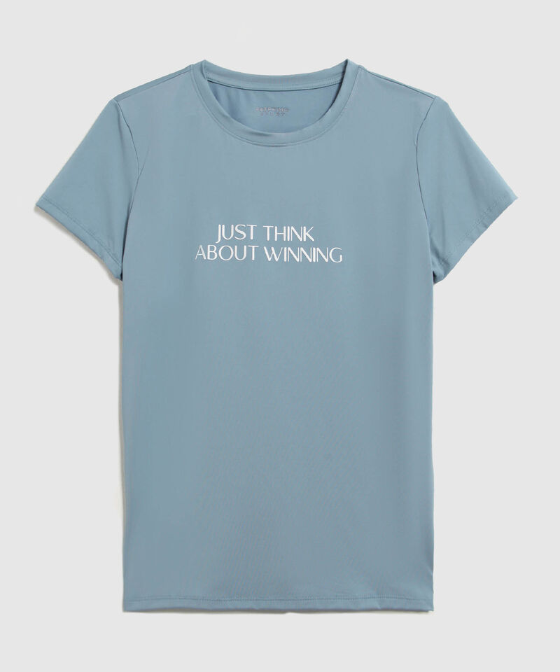 Camiseta Deportiva Con Estampado