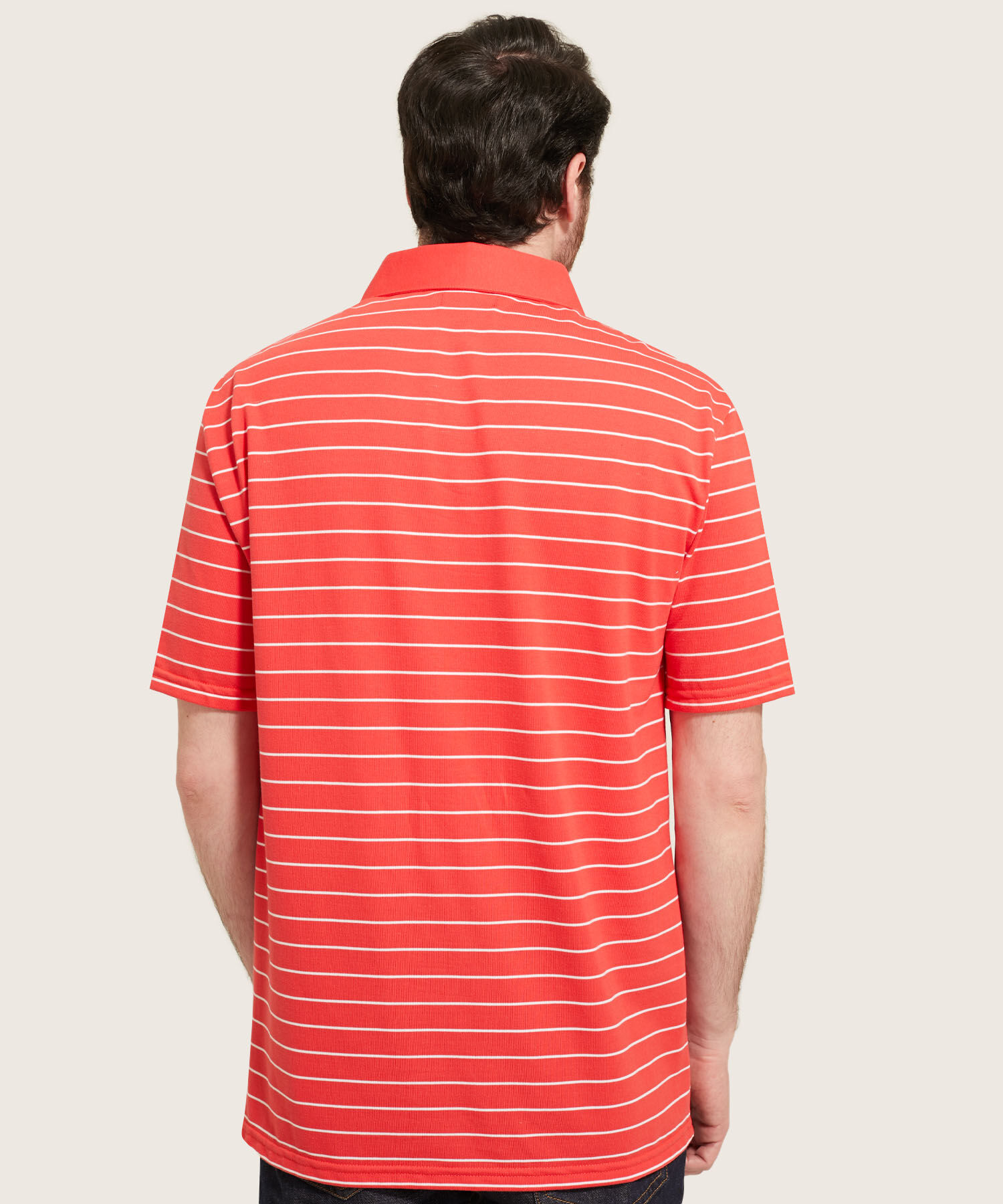 Polo Cuello Duro  Preteñido Bicolor