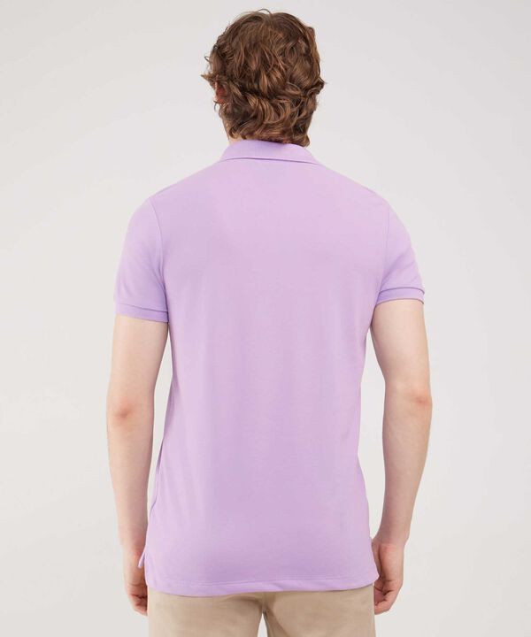 Polo Tejido Unicolor Cuello Y Puños Tejidos,Sin Bolsillo Con Hiladillo.