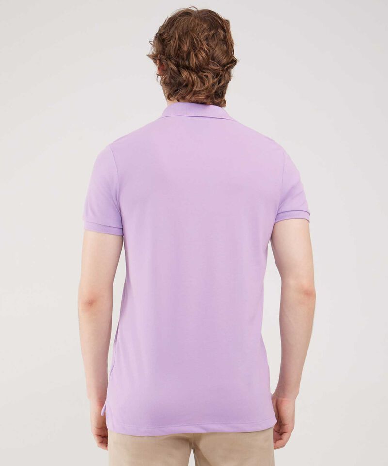 Polo Tejido Unicolor Cuello Y Puños Tejidos,Sin Bolsillo Con Hiladillo.