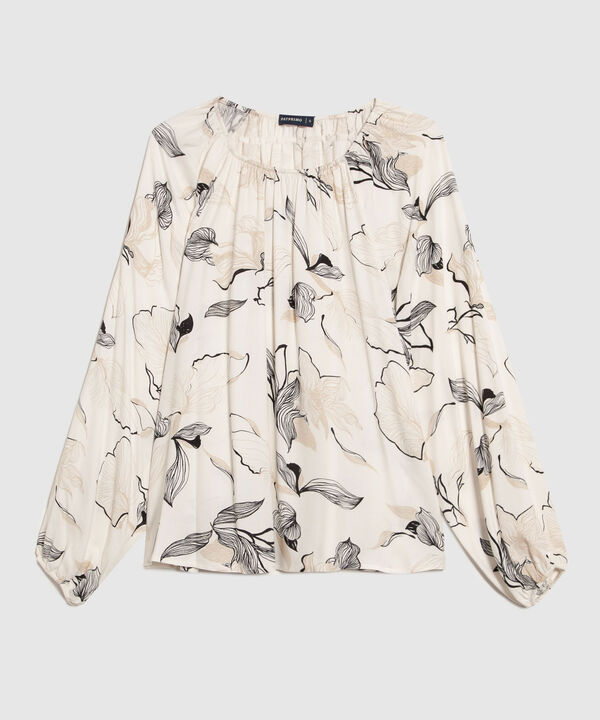 Blusa Estampado Botánico