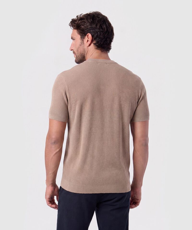 CAMISETA CUELLO REDONDO UNICOLOR