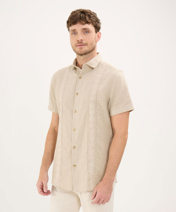 Guayabera en Efecto Lino image number null