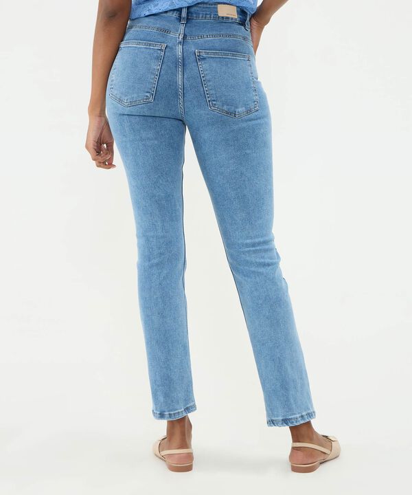 Jean Straight Para Mujer