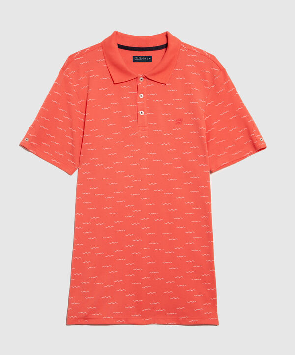 Polo Tejida Estampada