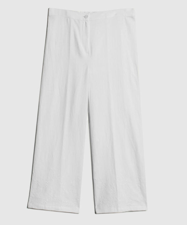Pantalón en Efecto Lino