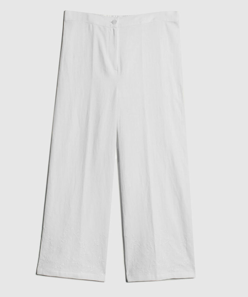 Pantalón en Efecto Lino