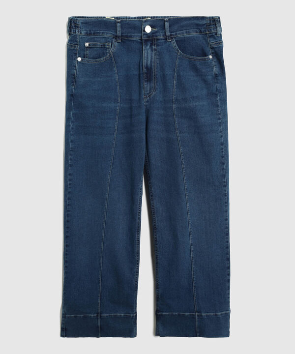 Jeans Straight Con Costuras Para Mujer Curvy image number null