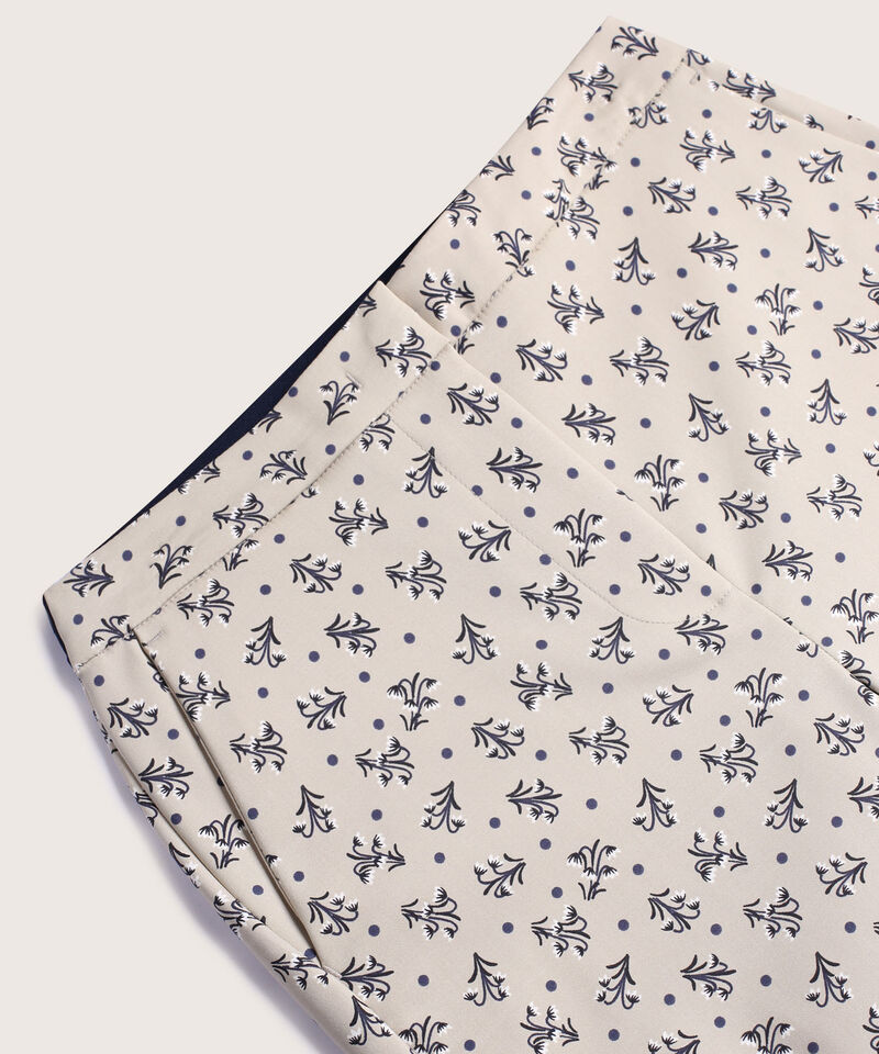Pantalon Clasico Estampado