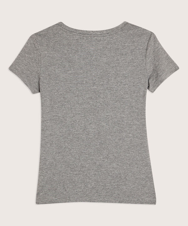 Camiseta Cuello V Jaspe mas Screen image number null