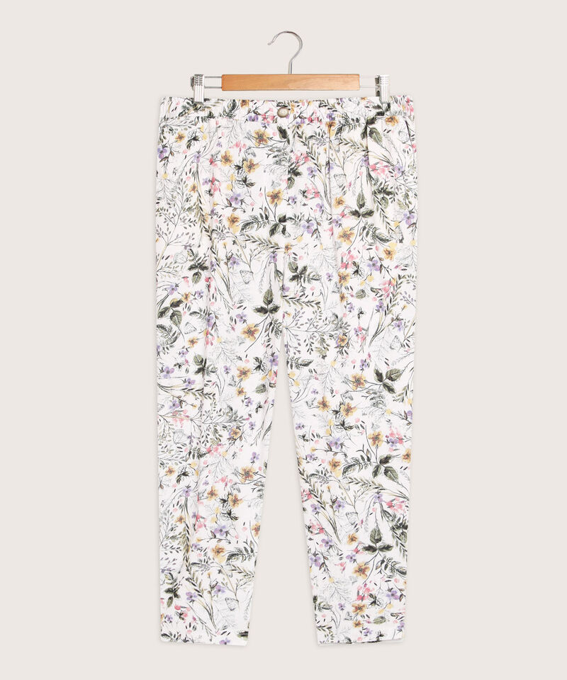 Pantalón Estampado Fluido