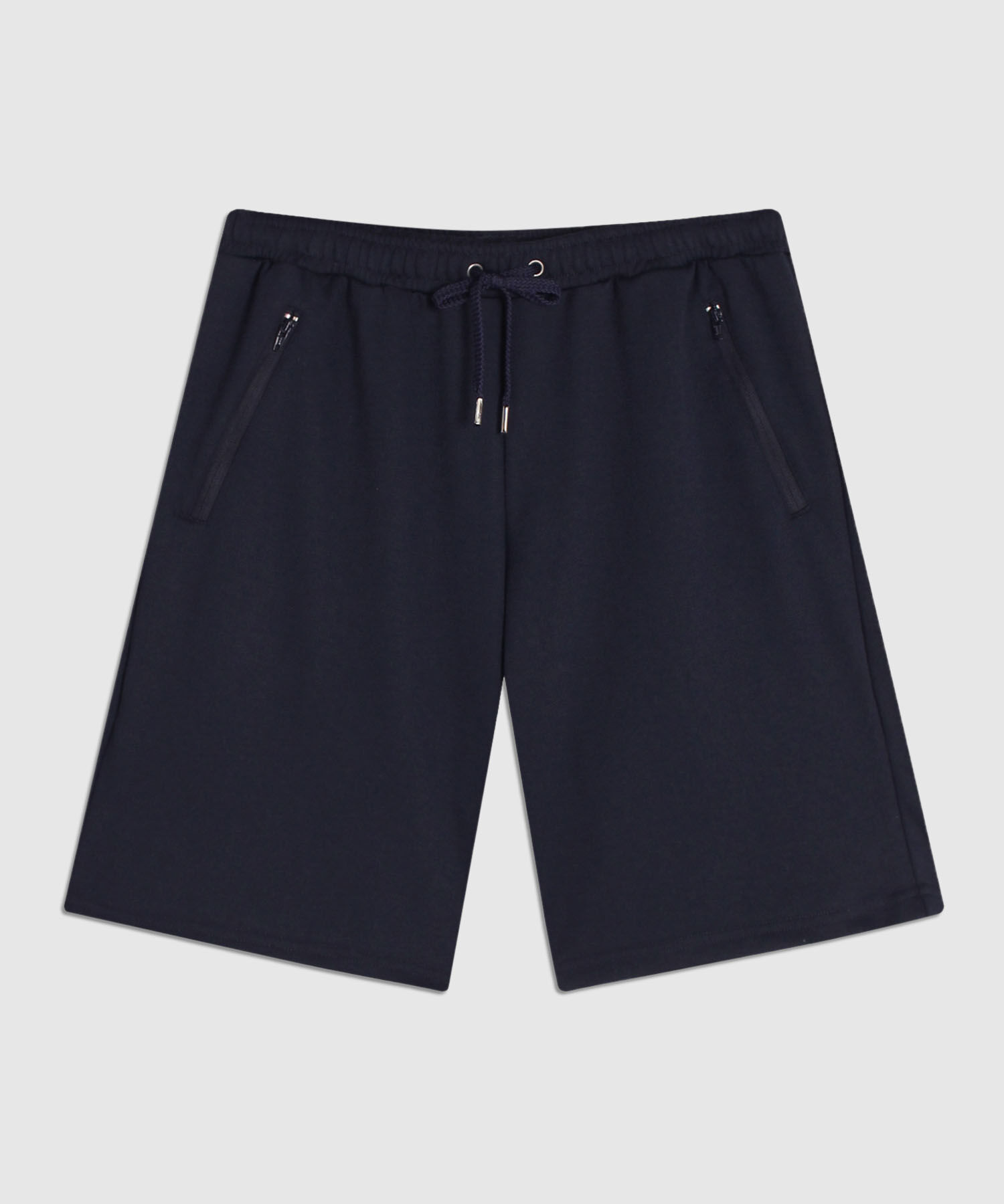 Bermudas Para Hombre De Diseño Deportivo Con Bolsillos Laterales