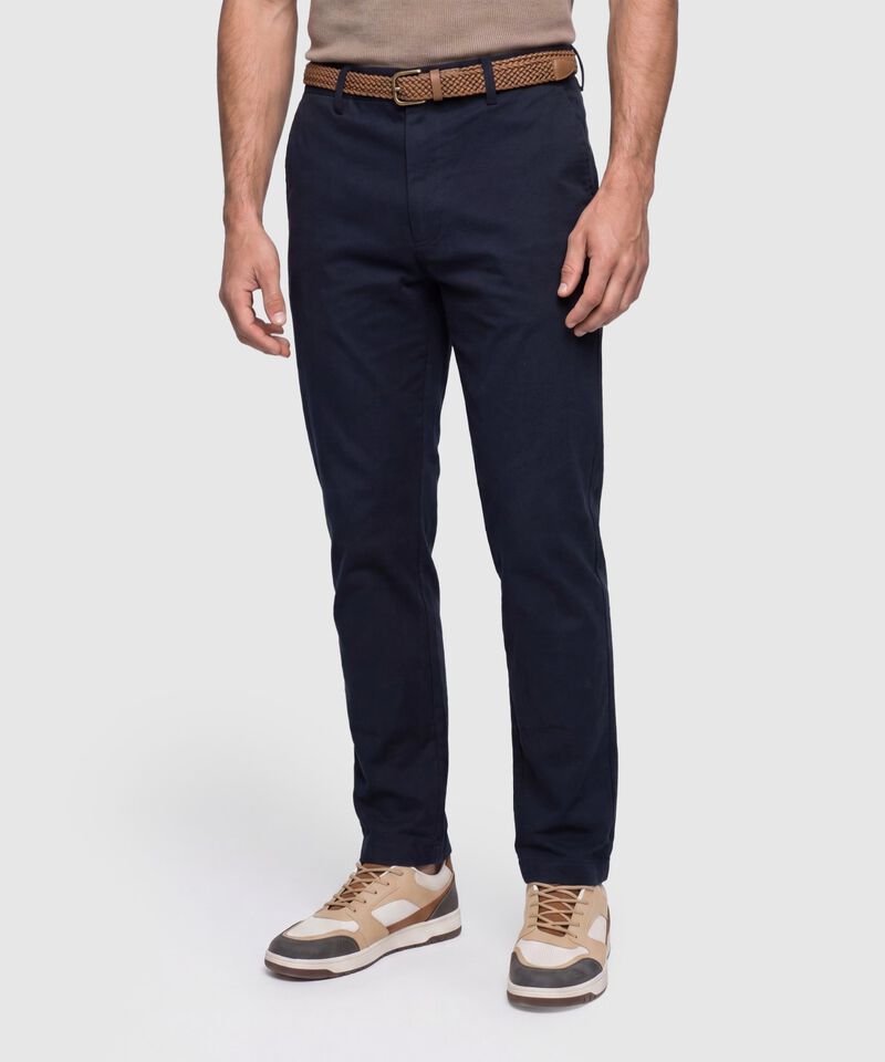 PANTAL&Oacute;N SLIM CON CINTURON