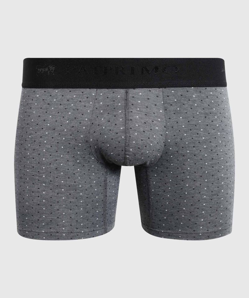 B&oacute;xer Medio Estampado Miniprint En Algod&oacute;n 