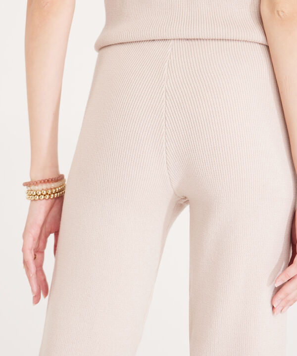 Pantalon En Tejido De Punto