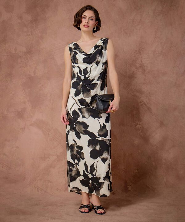 Vestido Sin Mangas Estampado  image number null