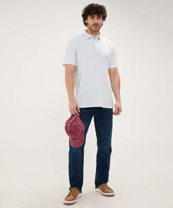 Jeans Regular con Desgastes image number null