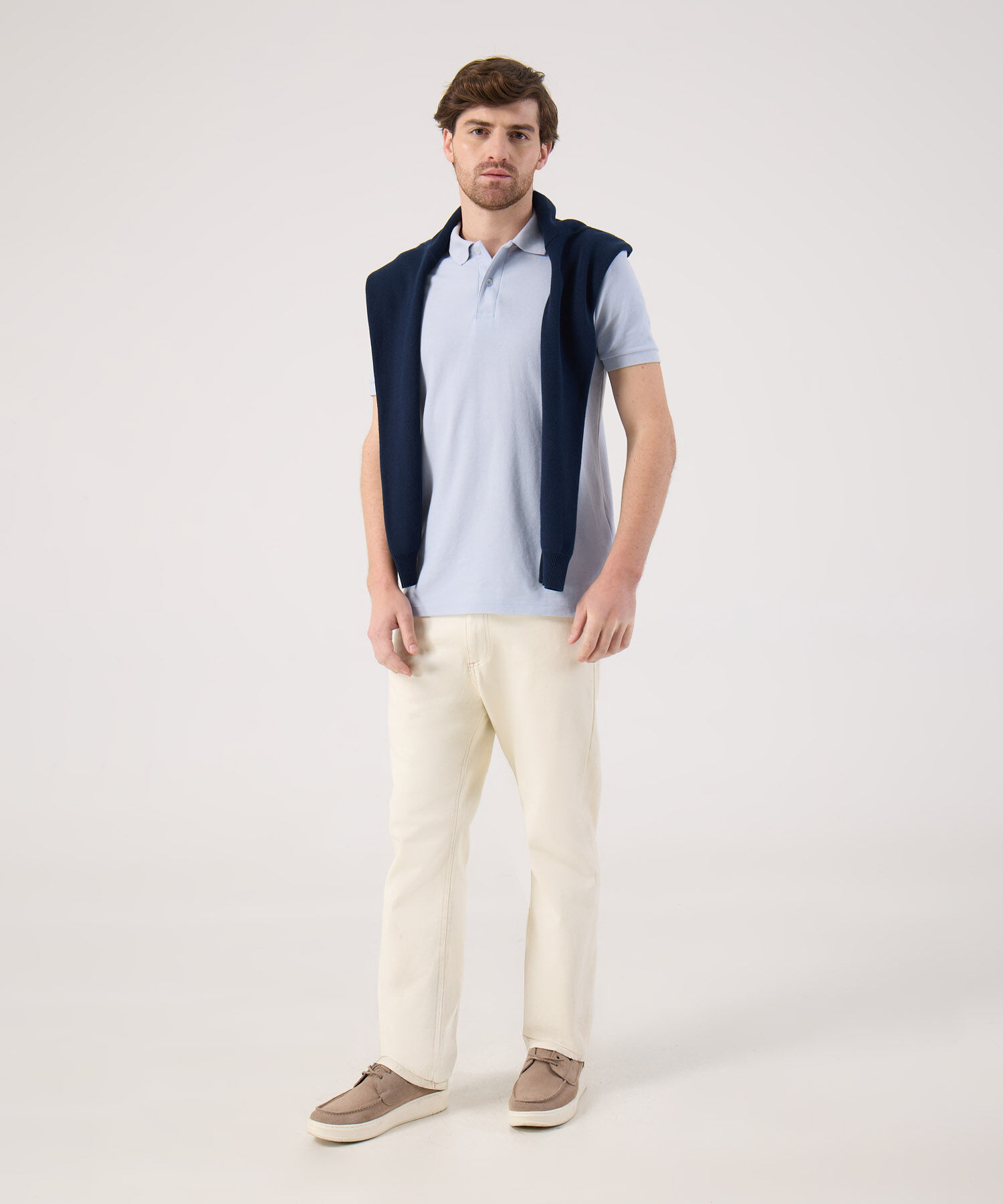 Polo Con Diseño Clasico 