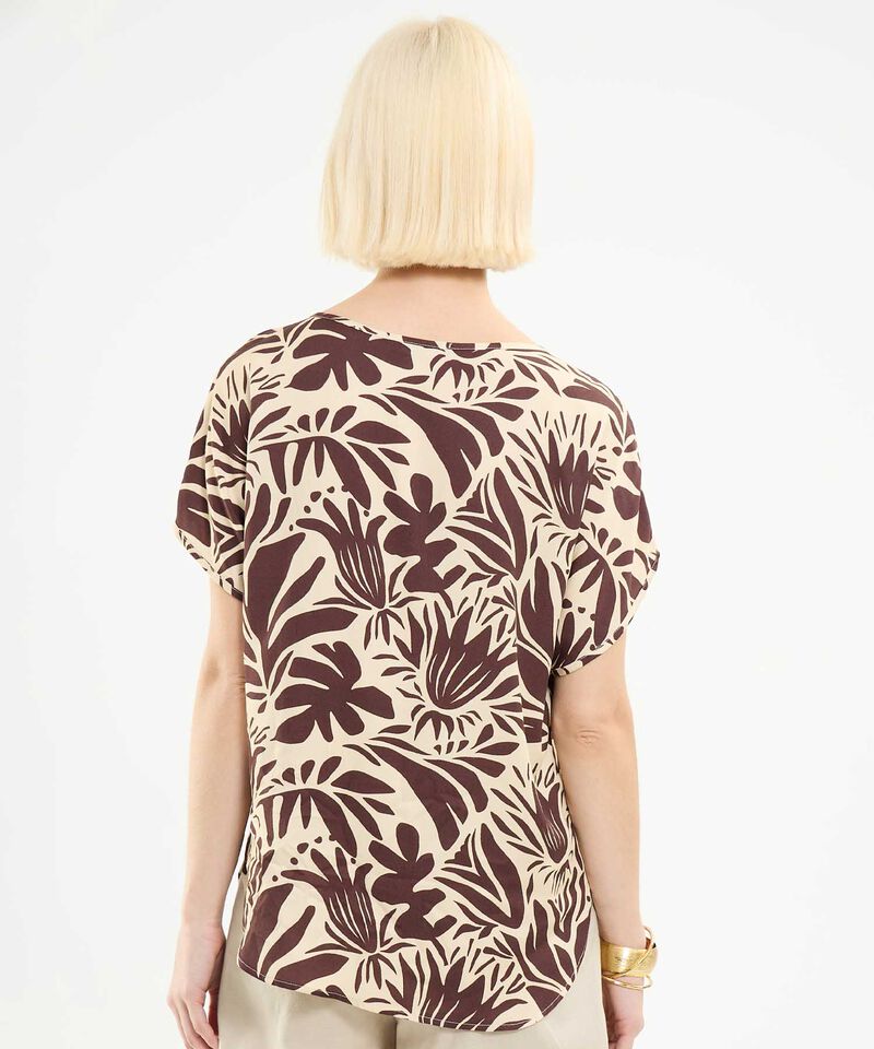 Blusa Estampado Botánico