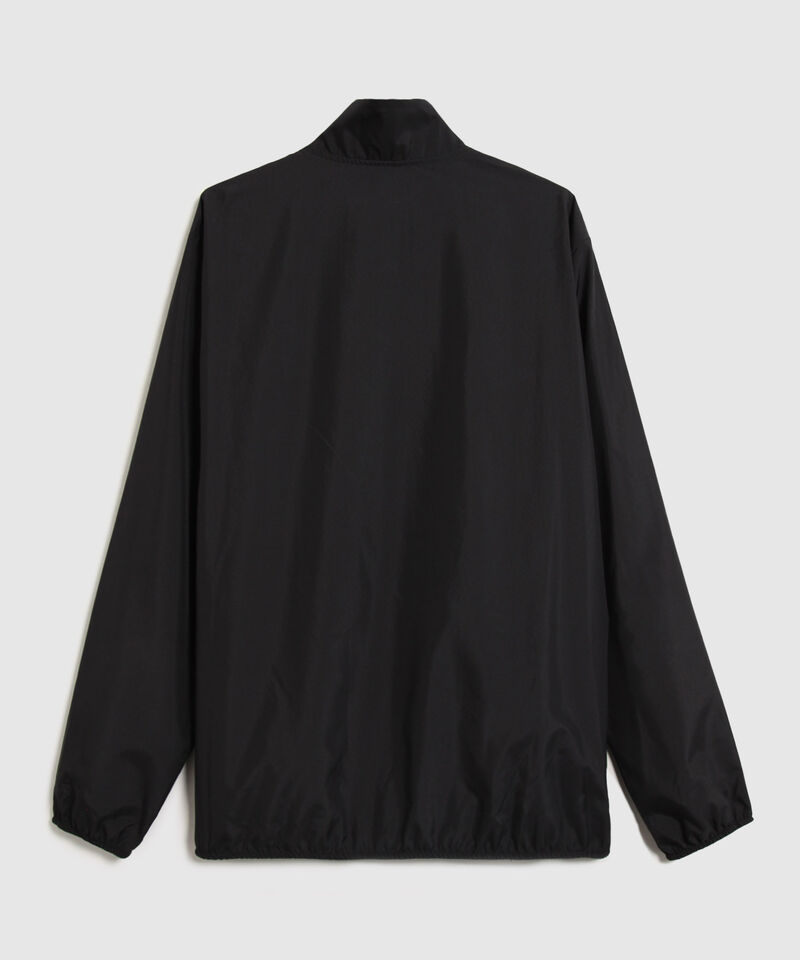 Chaqueta Unicolor Tipo Rompe Vientos 
