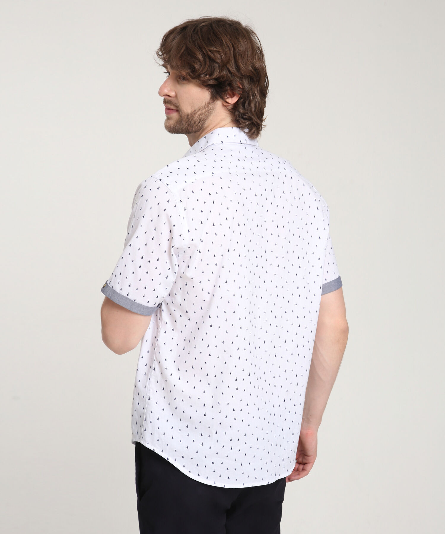 Camisa Manga Corta Estampado