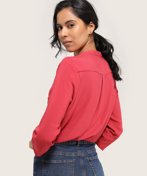 Blusa Cuello Mao