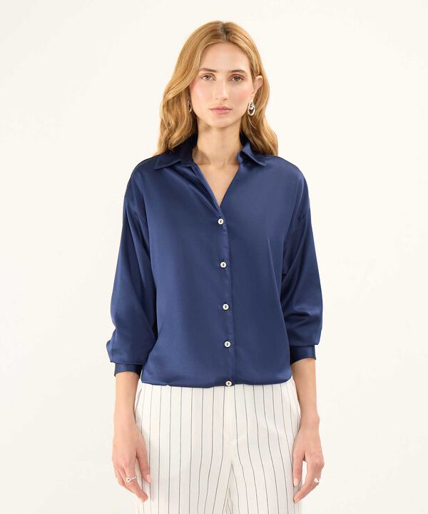 Camisa Satinada