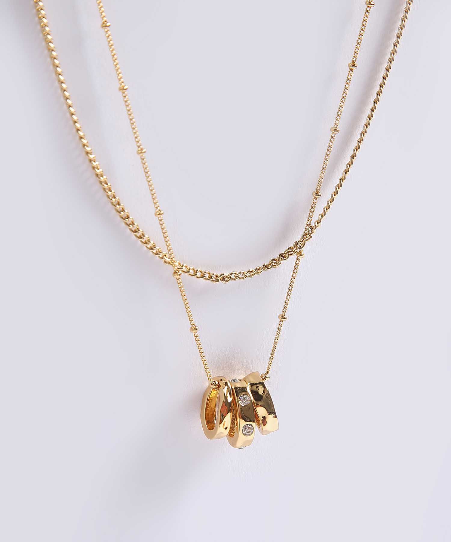 Collar Doble Dorado