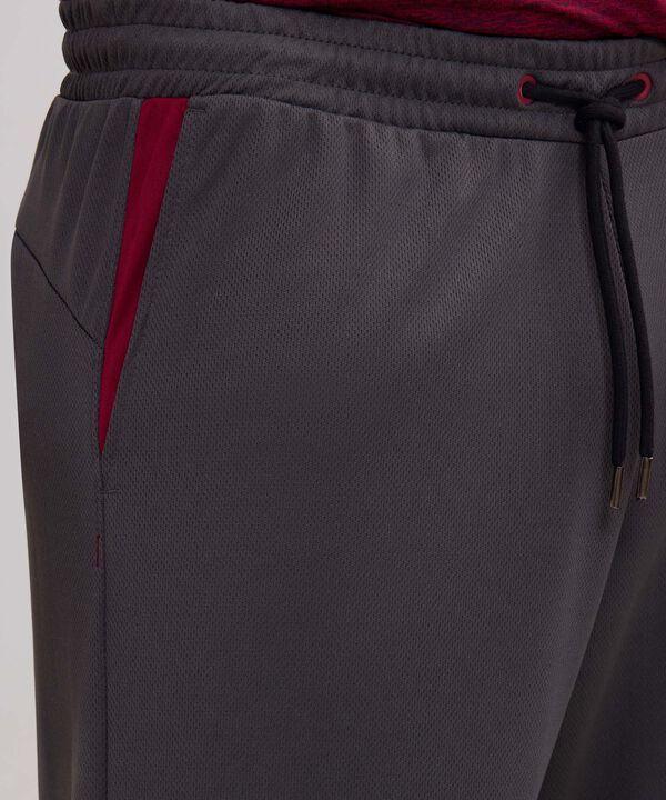 Pantalon Punto Con Cortes En Contraste