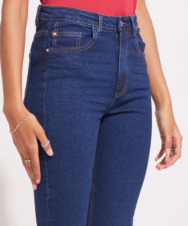 Jean Skinny Tiro Alto image number null