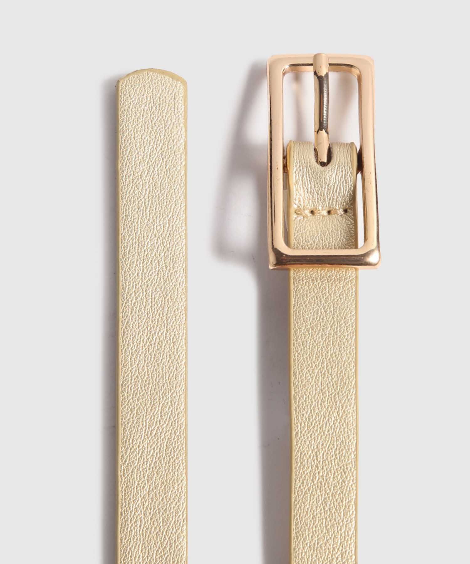Cinturón Hebilla Rectangular
