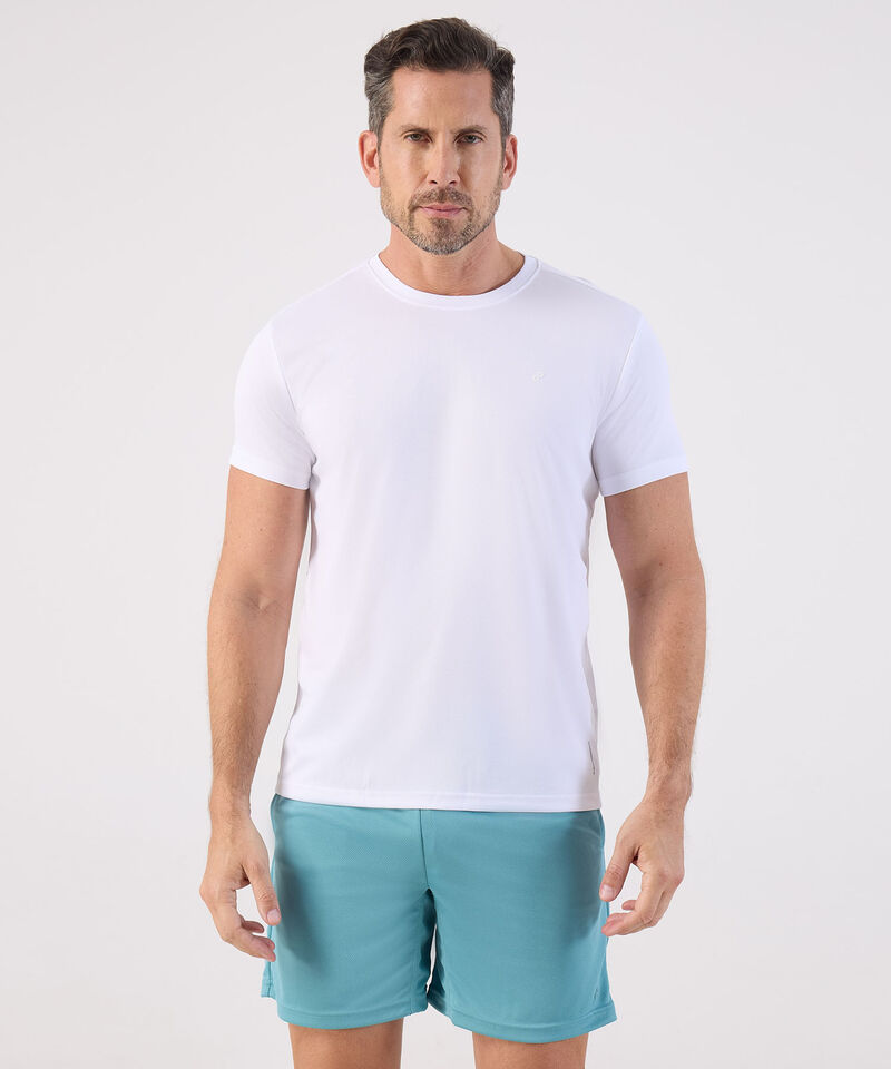 Camiseta Mc Unicolor  Texturizada