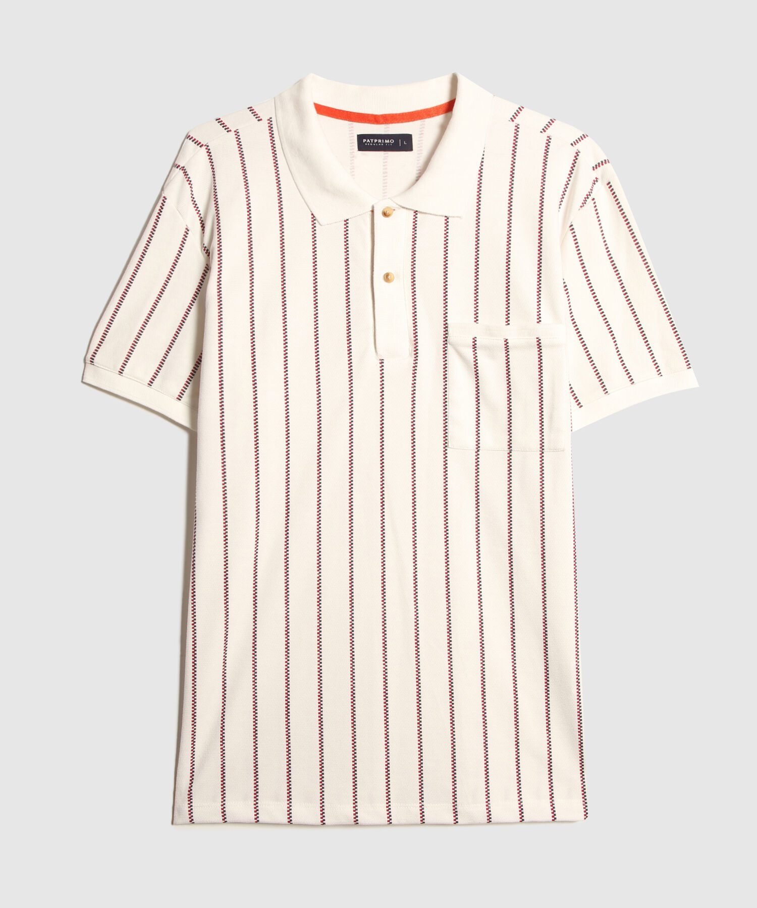 Polo Tejida con Rayas