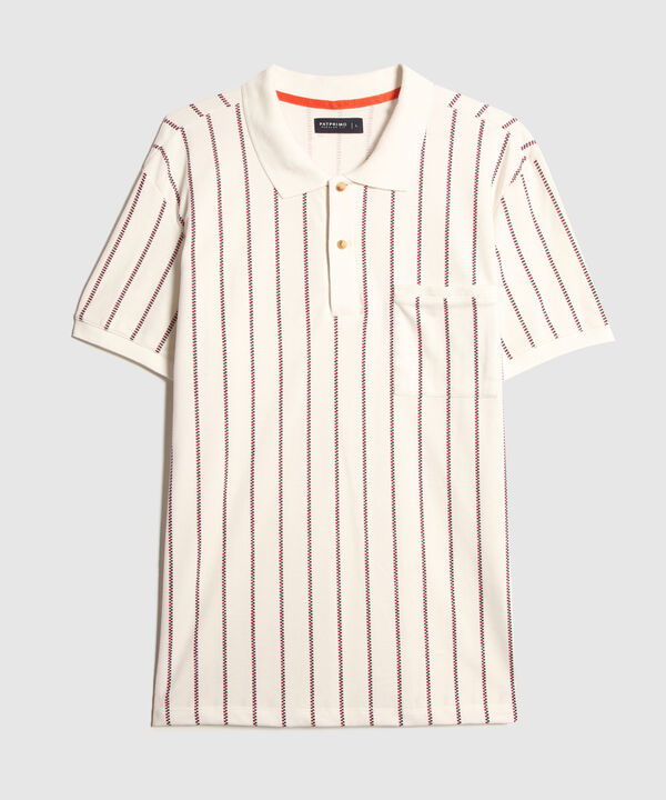 Polo Tejida con Rayas