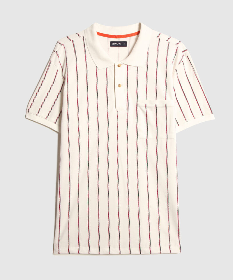 Polo Tejida con Rayas