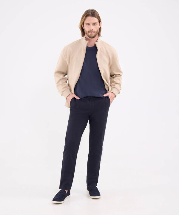Chaqueta Cuello Alto Para Hombre image number null