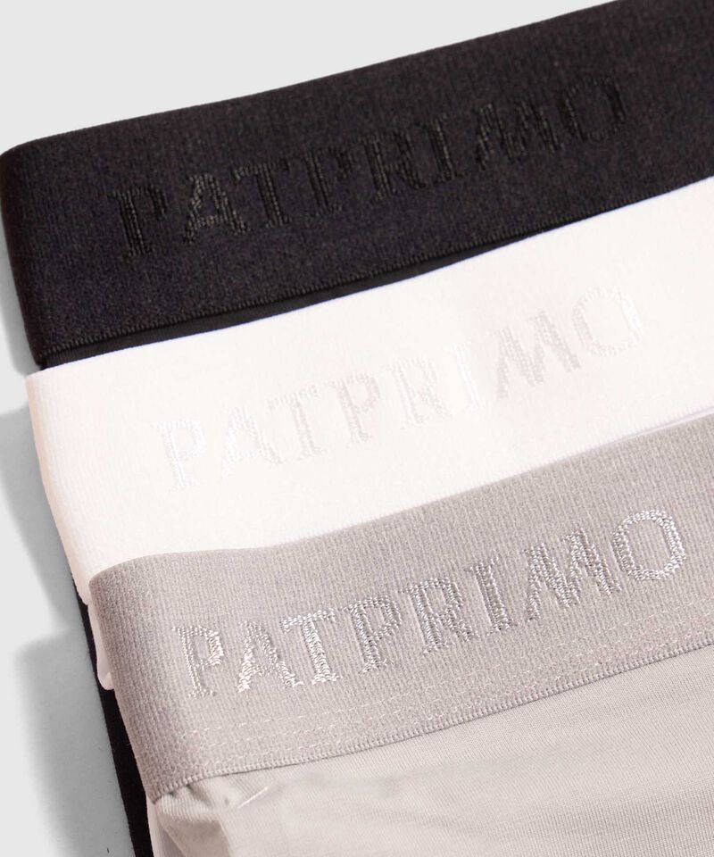 Pack X3 De B&oacute;xer Para Hombre Con El&aacute;stico Contramarcado