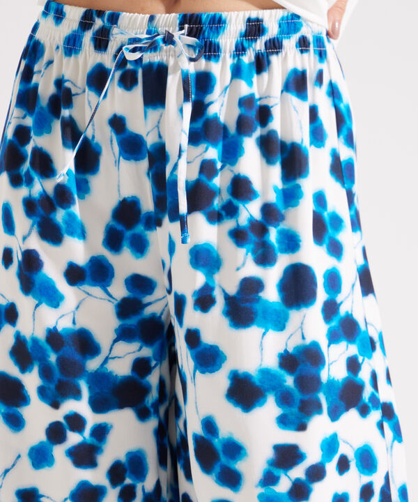 Pantalón Culotte Con Estampado